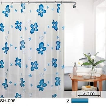 PEVA shower curtain SH005